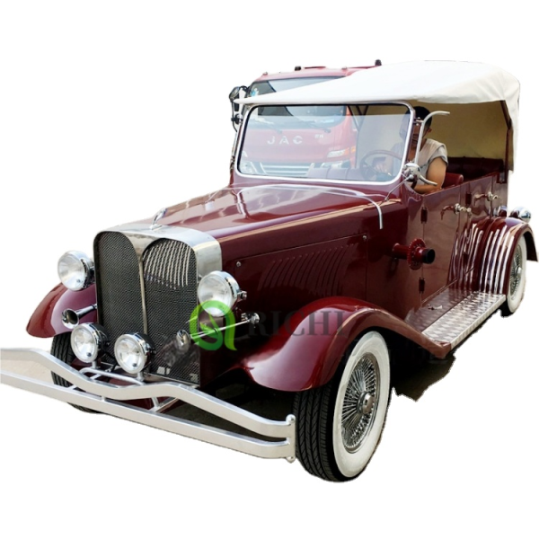 Classic Car Factory - 4 Seater Red Antique Traveling