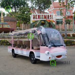 Electric Sightseeing Bus Manufacturer - Utility Durable Enclosed