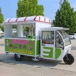 Coffee Food Van Manufacturer - 3 Wheel Tricycle Street Food