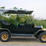 Electric Classic Car Manufacturer - 5 Seater Roof Bluetooth