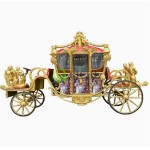 Electric Horse Carriage Factory - Red Luxury Elegant Decoration