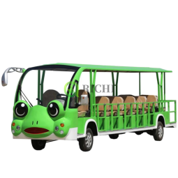 Electric Sightseeing Bus Manufacturer - Utility Durable Enclosed