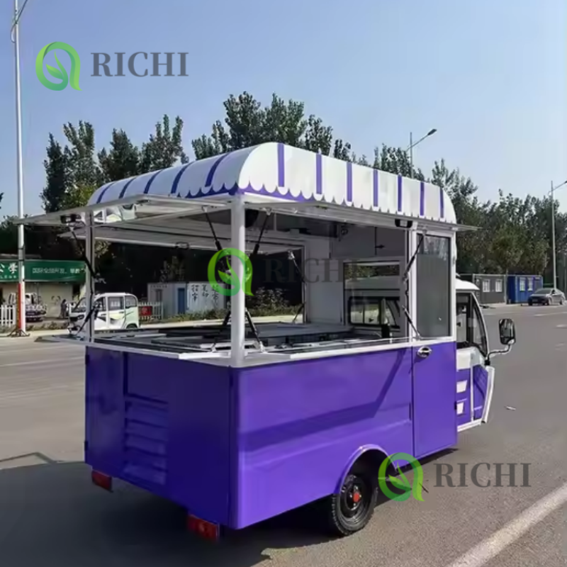 Fried Chicken Truck Factory - 3 Wheel Coffee Vending