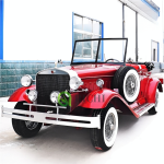 Classic Car Factory - 4 Seater Red Antique Traveling
