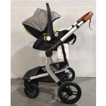 Baby Stroller Factory - 3 in 1 Leather Fabric Set