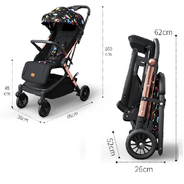 Baby Stroller Factory - 2 in 1 Foldable