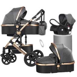 Baby Stroller Manufacturer - 3 in 1 Aluminum Alloy
