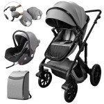 Baby Stroller Manufacturer - 3 in 1 Foldable Car Seat