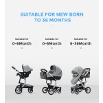 Baby Stroller Manufacturer - 4 in 1 Aluminum Frame