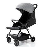 Baby Stroller Factory - Black Fabric Travel Pram