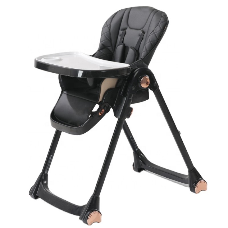 Baby High Chair Manufacturer - Adjustable PU Seat