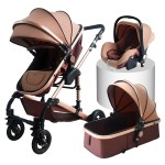 Baby Pram Manufacturer - 3 in 1 Portable Travel Luxury