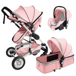 Baby Pram Factory - 3-in-1 Foldable Alloy Material