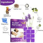 60 Pcs Per Box OEM Private Labels Sleep Patch with Melatonin and Natural Ingredients Promotes Restful Sleep