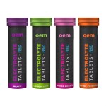 OEM Customized Electrolyte Energy Drink  Electrolyte Effervescent Tablets Elecrolyte Effervescent Tablets Sports Nutrition