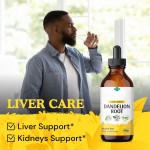 Private Label Wholesale Herbal Supplement Liquid Drops Cleanse Liquid Dietary Dandelion Root Drops