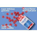 Hot Selling Private Label Natural  Gummies Ashwagandha Root Extract with Vitamin D2 for Men Women Gummies