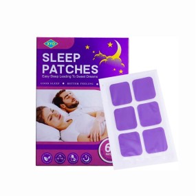 60 Pcs Per Box OEM Private Labels Sleep Patch with Melatonin and Natural Ingredients Promotes Restful Sleep