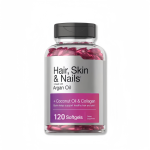 OEM Softgel Supplements Vitamin Oil Vitamins Growth Supplement Capsule Hair and Nails Vitamins Capsules