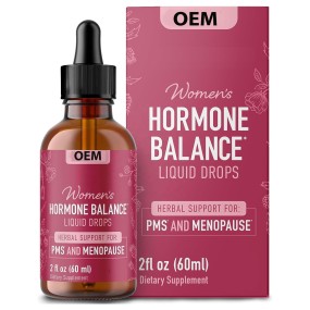 OEM 60ML Hormone Balance Liquid Drops PMS Relief  Drops