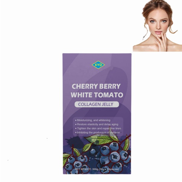 OEM Hot Selling Factory Supply Collagen Jelly with Cherry Berry White Tomato Delay Melanin Beauty Products