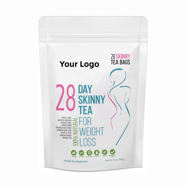OEM Natural Chinese Weight Control Tea 28 Days Tea Fast and Strong Effect Herbal Tea with Moringa