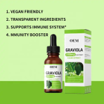 OEM Private Label  Organic Graviola Oil Soursop Oil Guanabana Oil Annona Muricata Wholesale Bulk Price