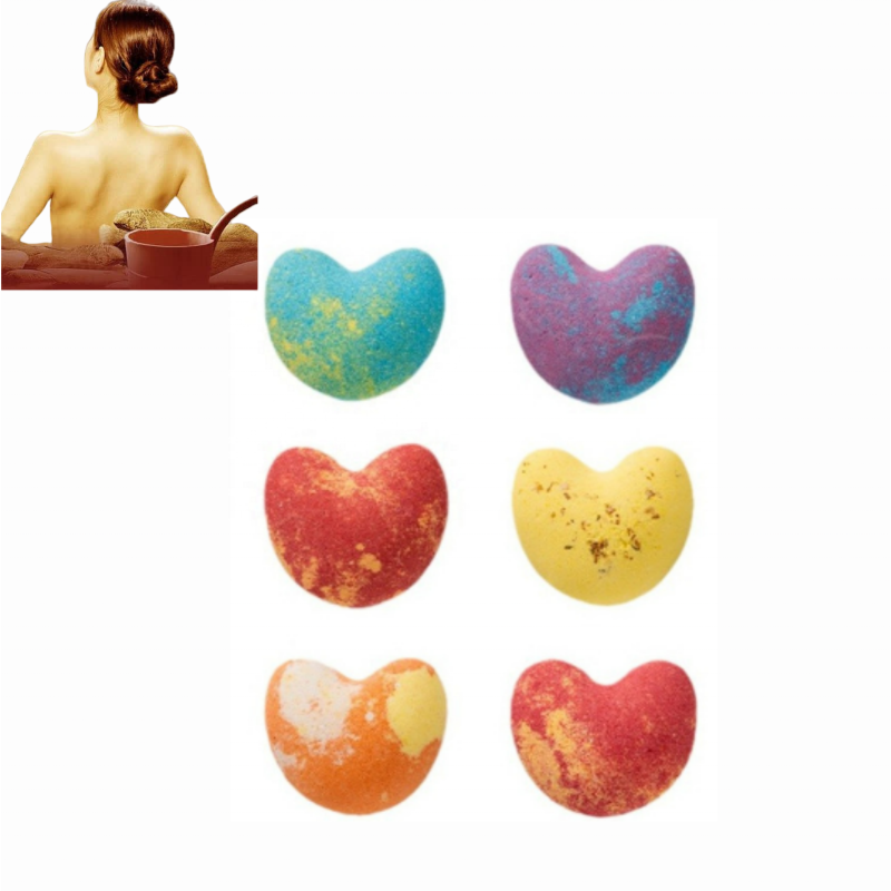 XYD Customize Package  Colorful  Bubble Bath Gift Set Custom SPA Fizzy Vegan  Bath Bombs for Holiday Gifts for Children and Mom