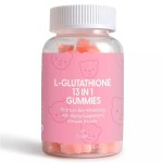 Small MOQ Factory Supply Private Label  13 in 1  L- Glutathione Gummies Beauty Gummies for Adults