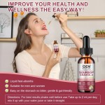 OEM Organic Graviola Leaf Extract Soursop Graviola Liquid Drops Herbal Supplement Support Mood &Relaxation