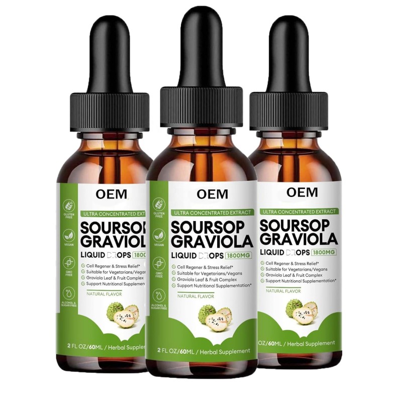 OEM Private Label Oral Liquid SOURSOP GRAVIOLA LIQUID DROP