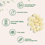 XYD Hot Selling Private Label Biotin with Hyaluronic Acid with Coconut Oil Softgels for Hair,nail and Skin for Women