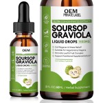 OEM Private Label Oral Liquid SOURSOP GRAVIOLA LIQUID DROP