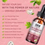 OEM Organic Graviola Leaf Extract Soursop Graviola Liquid Drops Herbal Supplement Support Mood &Relaxation