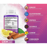 Advanced Healthy Skin Care Capsules With Collagen Light and Even Skin Tone Food Supplement