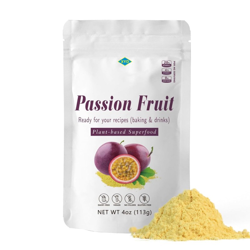 OEM Private Label Wholesale High Quality Organic Freeze Dried Passion Fruit Powder