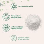 OEM Collagen Peptides Powder Hydrolyzed Collagen Powder for Hair, Skin, Nail,Grass-Fed Collagen Supplements for Women and Men