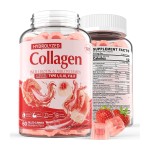 OEM Private Label Sugar Free Hydrolyzed Collagen Liquid Filled Gummies With Biotin & Multivitamins