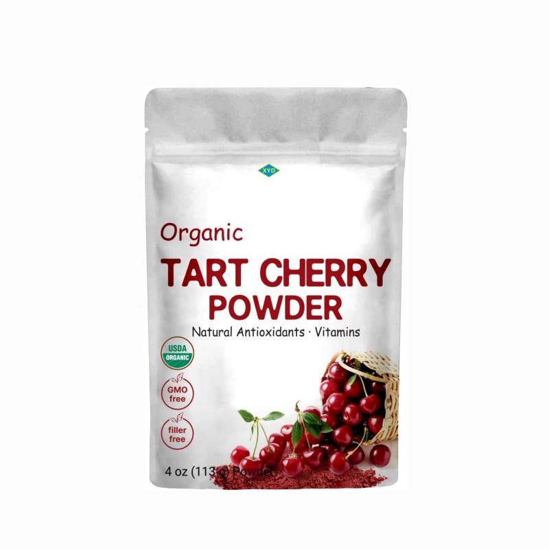 OEM Private Label Supply Vitamin C Organic Acerola Cherry Extract Powder Dried Acerola Cherry Powder Tart Cherry Powder