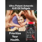 Factory Supply Hot Selling Private Label Omega-3 Krill Oil Antarctic Krill Oil Krill Oil Bulk Type Manufacturer Customization