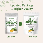 OEM Private Label 6000mg Oregano Oil Softgels Black Seed Oil Strength Carvacrol Thymoquinone Tablets Adults Pregnant Women