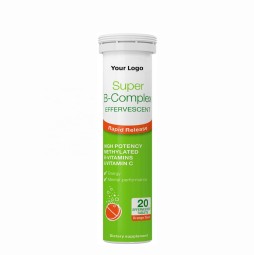 OEM Private Label Effervescent Energy Tablets Vitamin B Complex Tablets for Anti Fatigue