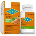 OEM High Quality Curcumin Softgels Capsules Supports Body Health Enhance Absorption Curcumin Softgels Supplement