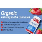 Hot Selling Private Label Natural  Gummies Ashwagandha Root Extract with Vitamin D2 for Men Women Gummies