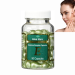 Wholesale Private Label Aloe Vera Oil Softgels Capsules for Skin Care Natural Aloe Plant Extraction