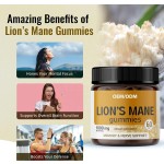 OEM Private Label Lions Mane Gummies Lions Mane Mushroom Supplement Gummy