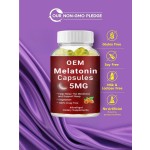 OEM Melatonin Softgel Mind Relaxing& Sleep Support Softgels Dietary Supplement for Men&Women