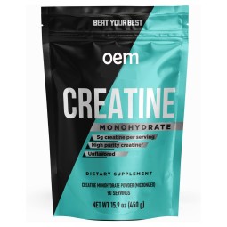 OEM Private Label Food Additives Creatine Monohydrate Powder CAS 6020-87-7 Bulk Creatine Monohydrate