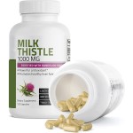 OEM Private Label Milk Thistle 1000 MG Capsules Silybum Marianum for Antioxidant & Liver Health Support