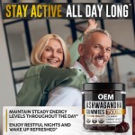 OEM Private Label Ashwagandha Herbal Supplement for Sleep, Stress Balance Ashwagandha Gummies for Women & Men